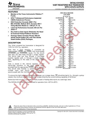 74ALVCH16525DLRG4 datasheet  